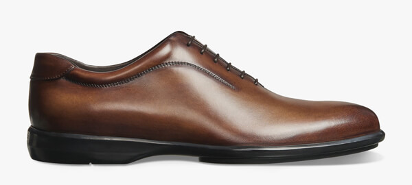 18AW★ベルルッティ★AMADEO PERUGIA ベルルッティスーパーコピー レザー オックスフォード/茶系 S4140-V1